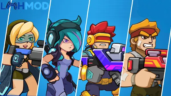 Ảnh 2 của Tải Cyber Dead: Super Squad APK 1.0.63.01.01 cho Android iOS Cảnh tượng chiến đấu kịch tính trong Cyber Dead: Super Squad