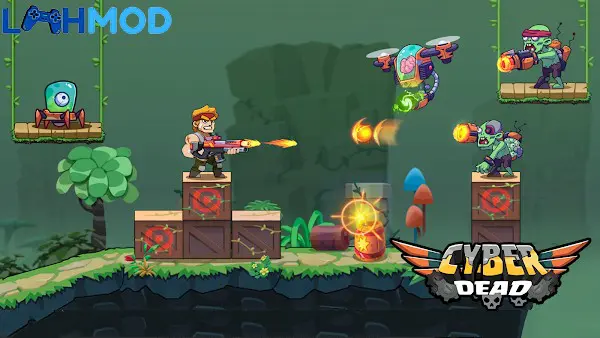 Ảnh 4 của Tải Cyber Dead: Super Squad APK 1.0.63.01.01 cho Android iOS Những màn đọ súng nghẹt thở với boss trong Cyber Dead: Super Squad