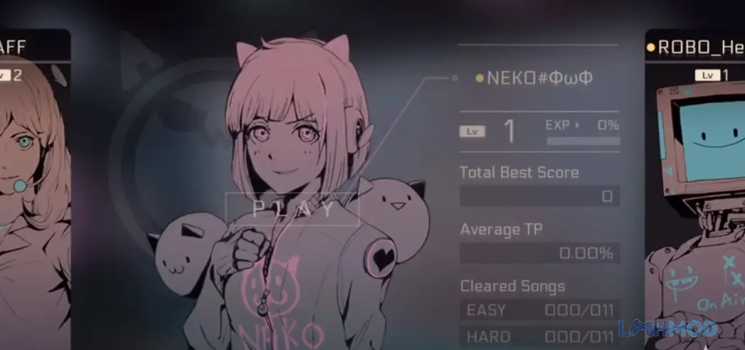 Ảnh 3 của Tải Cytus 2 Mod Apk v5.2.4 (Phiên bản Pro) cho Android iOs Đồ họa phong cách anime trong game âm nhạc Cytus 2