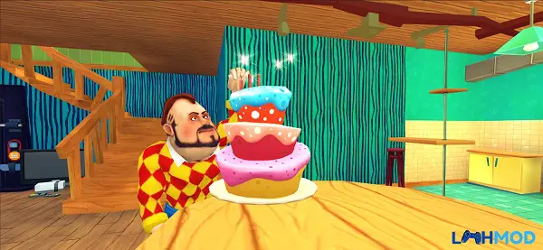 Ảnh 2 của Dark Riddle 2 Mod Apk 4.5.1 (Vô hạn táo) Android, IOS Nhân vật trong Dark Riddle 2 đang di chuyển trên đường phố