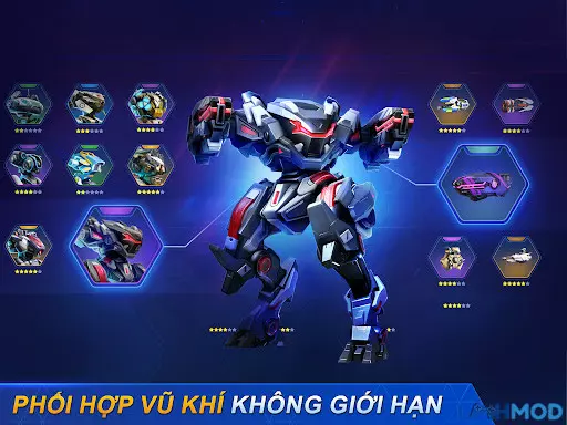 Ảnh 3 của Tải Hack Đấu Trường Robot 3.210.00 (Mod Menu, Vô Hạn Đạn) Gameplay Đấu Trường Robot