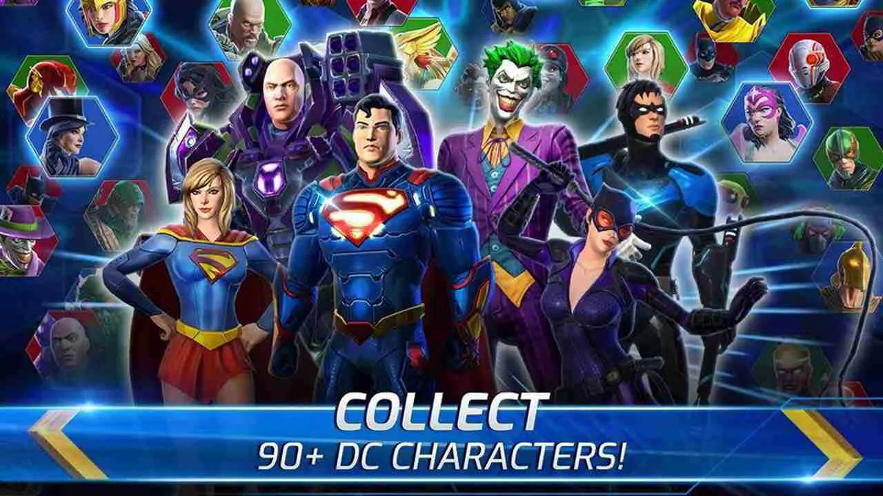 Ảnh 3 của DC Legends Mod APK 1.27.16 (Mega Menu) Thao tác trong trận đấu DC Legends Mod