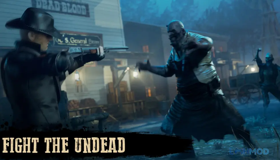 Ảnh 2 của Tải Dead blood Apk 1.0.8 cho Android iOs Cảnh bắn súng trong Dead Blood MOD APK