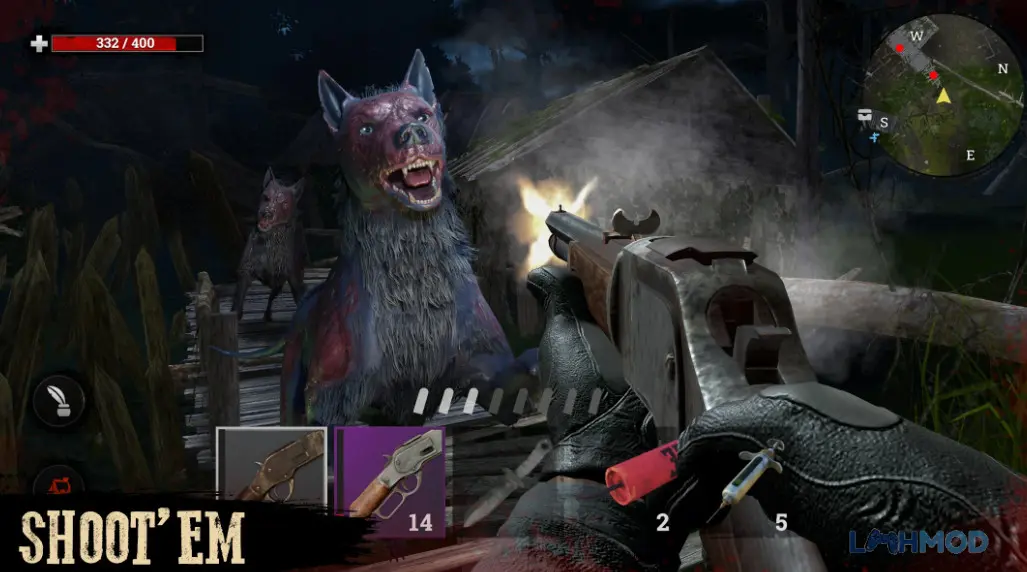 Ảnh 3 của Tải Dead blood Apk 1.0.8 cho Android iOs Bối cảnh miền Tây hoang dã trong Dead Blood MOD APK