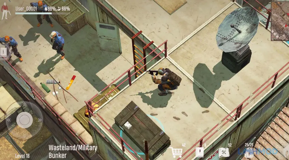 Ảnh 4 của Tải Dead God Land Mod Apk 0.0.077 (Mega Menu, Money, Max Lv) cho Android iOs Dead God Land: Zombie Games với cảnh chiến đấu