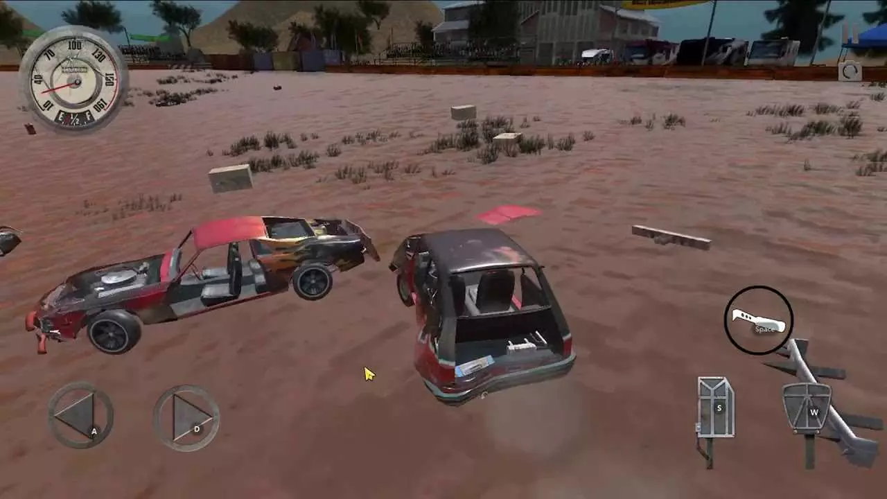 Ảnh 2 của Tải game Derby Forever Online Wreck Cars Festival Mod APK 1.92 (Vô Hạn Tiền) Cảnh xe va chạm dữ dội trong Derby Forever Online Wreck Cars Festival Mod