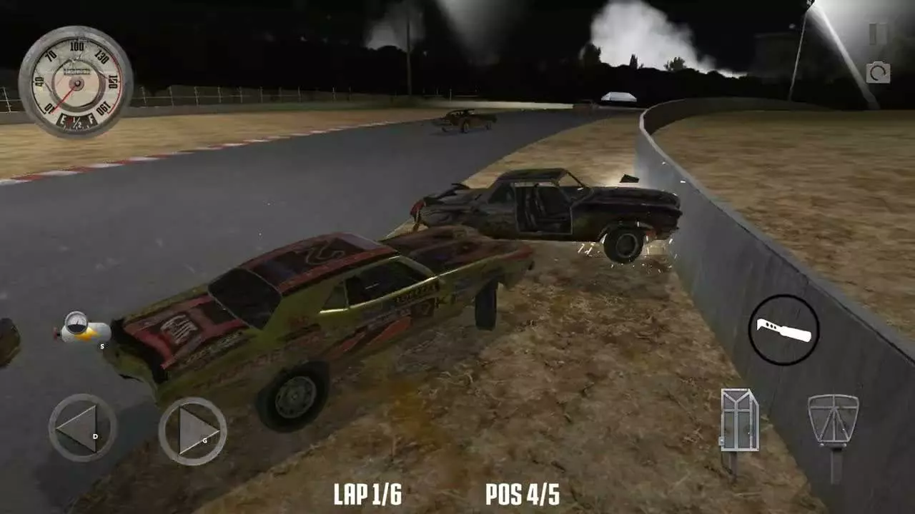 Ảnh 3 của Tải game Derby Forever Online Wreck Cars Festival Mod APK 1.92 (Vô Hạn Tiền) Giao diện chính game Derby Forever Online Wreck Cars Festival Mod với các xe đang đua