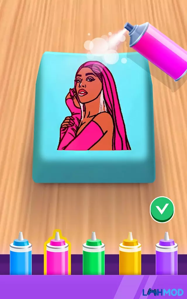 Ảnh 5 của Tải DIY Keyboard Mod Apk 1.8.4.0 (Không quảng cáo, Mod nhận thưởng) cho Android, IOS Màn hình kết quả sau khi hoàn thành bàn phím