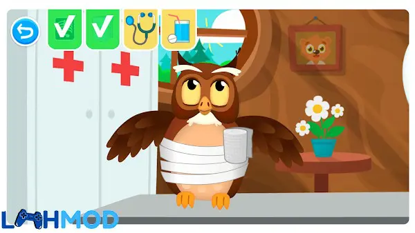 Ảnh 4 của Tải Doctor veterinarian APK 2.5.4 cho Android iOS Bác sĩ thú y đang kiểm tra mạch đập của mèo
