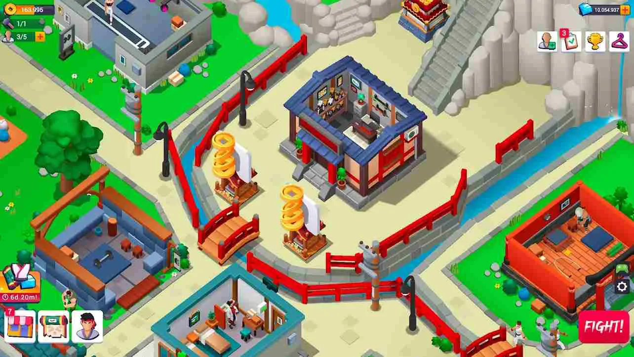 Ảnh 3 của Tải game Dojo Fight Club Mod APK 0.8.1 (Mở Khoá) Giao diện tải Dojo Fight Club Mod an toàn