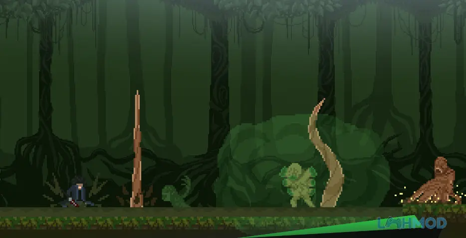 Ảnh 4 của Tải Draconian Conquest of Dawnbird Mod Apk 1.2.14 (Vô Hạn Tiền) cho Android Tedoras sử dụng kỹ năng đặc biệt chống lại một nhóm kẻ thù