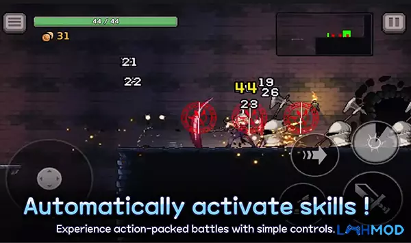 Ảnh 4 của Dungeon Slasher: Roguelike MOD APK v0.719.2 (Hệ số sát thương, God Mode) Hướng dẫn tải Dungeon Slasher: Roguelike Mod APK an toàn