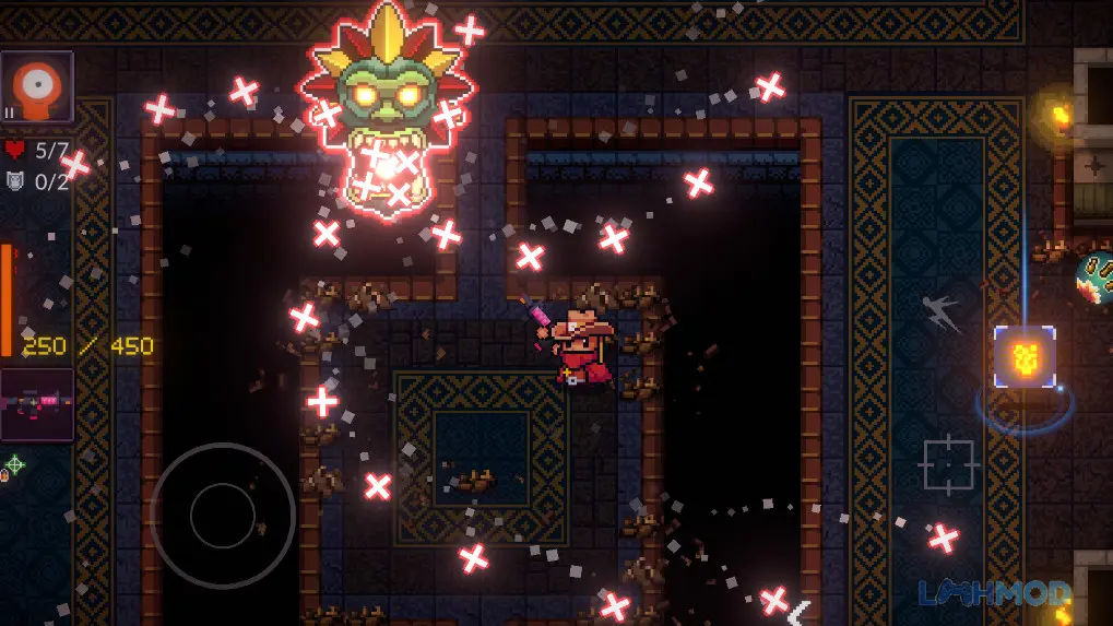 Ảnh 4 của Tải Dungeon VS Gunner Mod Apk 2292155 (Vô Hạn Tiền) cho Android iOs Kho vũ khí đa dạng cho người chơi Dungeon VS Gunner