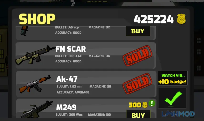 Ảnh 6 của Tải Duterte Fighting Crime 2 Mod Apk 3.5 (Free Shopping) cho Android iOs Duterte đang chạy và bắn trong khung cảnh đường phố