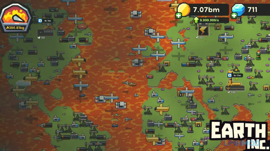 Ảnh 2 của Tải Earth Inc Mod Apk 1.22 (Vô Hạn Tiền) cho Android iOs Giao diện tuyển dụng và quản lý nhân sự trong Earth Inc