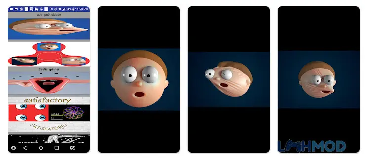 Ảnh 2 của Tải Elastic Man Apk 60 cho Android iOs Nhân vật Elastic Man đang được kéo giãn để vượt chướng ngại vật