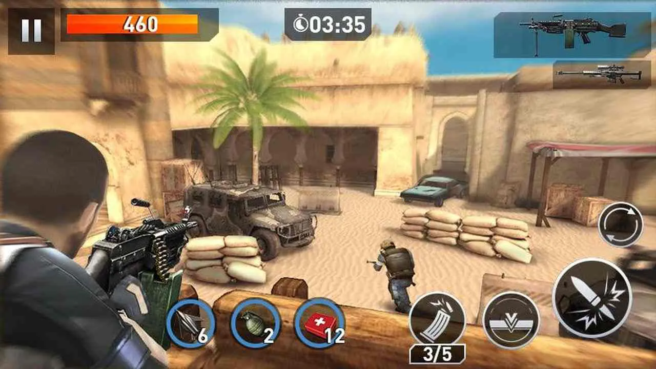 Ảnh 5 của Tải game Elite Killer: SWAT Mod APK 1.5.4 (Vô Hạn Tiền) Khoảnh khắc chiến thắng của đặc nhiệm