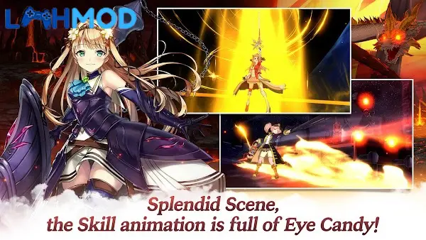 Ảnh 3 của Tải Eroica MOD APK 1.5.1 (Menu) cho Android iOS Thử thách bản thân với những con trùm khổng lồ trong Eroica MOD