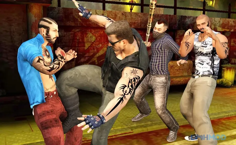 Ảnh 3 của Tải Fight Club-Fighting Games Apk 2.4 cho Android iOs Alt text mô tả nhân vật trong Fight Club-Fighting Games