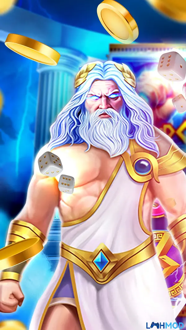 Ảnh 1 của Tải Fresh Fortune Apk 1.0 cho Android, iOS Giao diện chơi game Fresh Fortune với các cuộn quay và biểu tượng trái cây