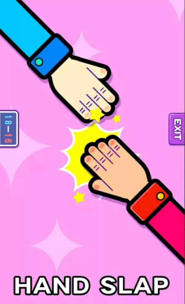 Ảnh 3 của Tải game 2 người MOD APK 1.231 (không quảng cáo) cho Android iOS Giao diện một game 2 người với hai nhân vật hoạt hình đang chiến đấu trên một thiết bị