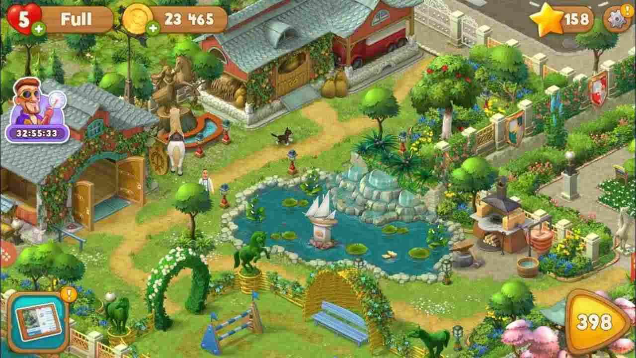 Ảnh 2 của Tải game Gardenscapes Mod APK (Vô Hạn Stars/Coins) V8.8.2000 Cảnh chơi Gardenscapes với giao diện giải đố