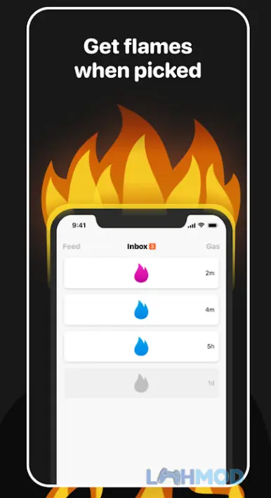 Ảnh 2 của Tải Gas See who likes you Apk 2.0 cho Android iOs Giao diện chính của Gas See who likes you