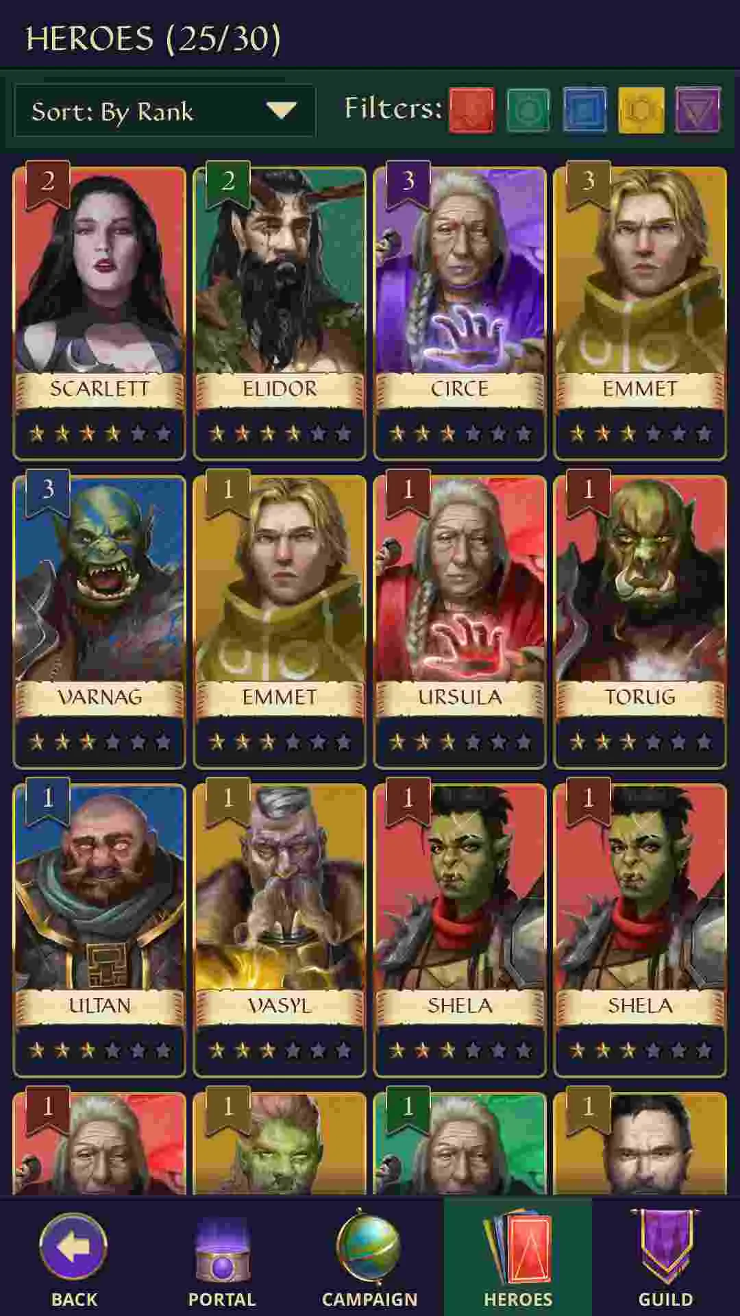 Ảnh 3 của Gemstone Legends Mod APK v0.52.803 (Menu, High Damage, God Mode) Ảnh mô tả cảnh anh hùng cưỡi rồng trong Gemstone Legends Mod