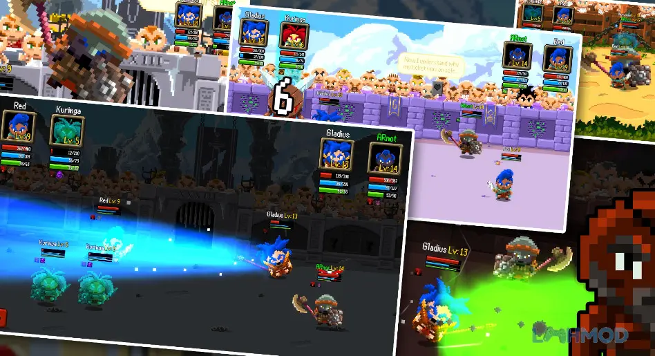 Ảnh 8 của Tải Gladiator Rising 2 Mod Apk 1.0946 (Vô Hạn Tiền/MP/SP) cho Android iOs Màn hình tùy chỉnh nhân vật trong Gladiator Rising 2 Mod Apk