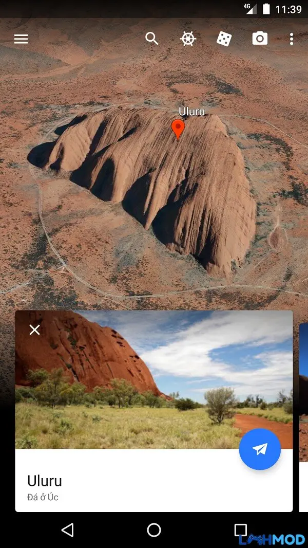 Ảnh 4 của Tải ứng dụng Google Earth Apk 9.162.0.2 cho Android, IOS Người dùng thao tác trên bản đồ Google Earth