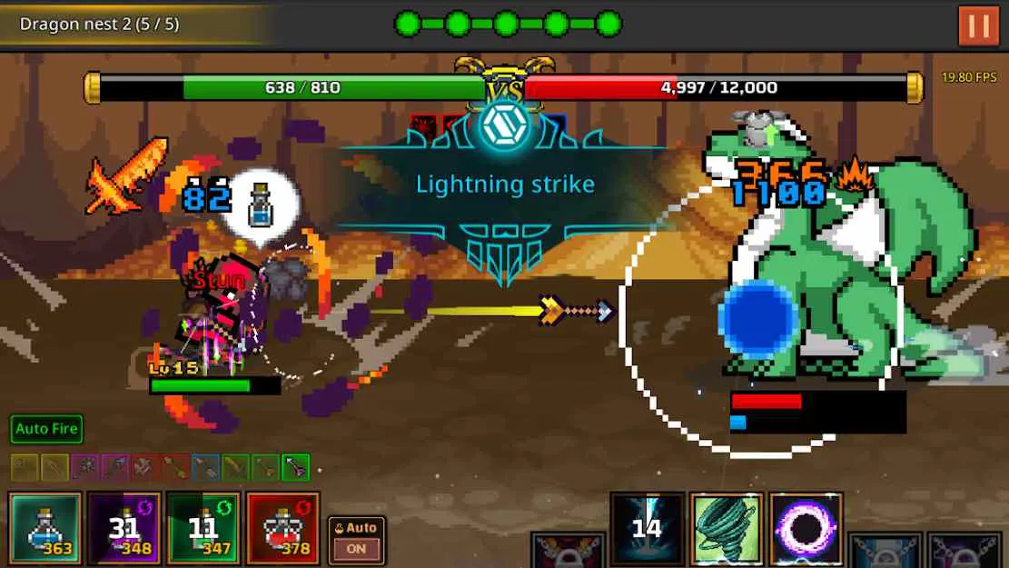 Ảnh 2 của Grow ArcherMaster Mod APK 1.6.3 (Menu, Tốc độ game, Onehit) Giao diện chọn cung và mũi tên trong game Grow ArcherMaster