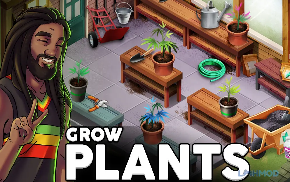 Ảnh 2 của Tải Hempire Mod Apk 2.28.0 (Vô Hạn Tiền) cho Android iOs Chế biến sản phẩm từ cây trồng