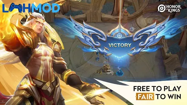 Ảnh 4 của Tải Honor of Kings – Alpha APK 0.2.3 cho Android iOS Cảnh giao tranh tổng của Honor of Kings Alpha