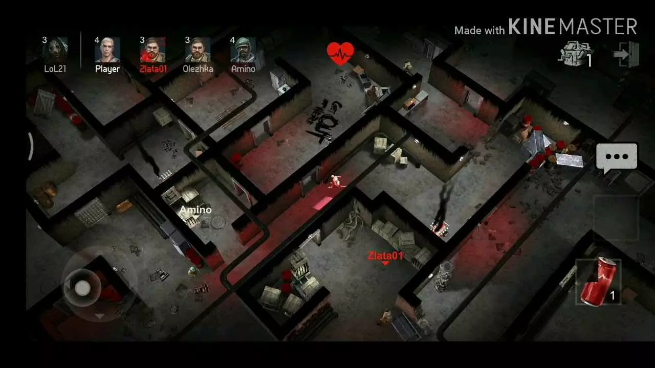 Ảnh 2 của Tải game Horrorfield Mod APK 1.4.9 (Hack Map) Cảnh tượng kinh dị trong game Horrorfield mod với kẻ săn người