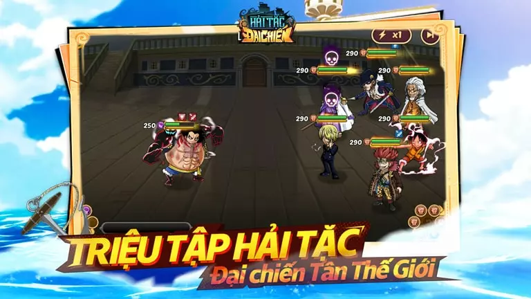 Ảnh 2 của Tải Hack Huyền Thoại Hải Tặc Mod APK (Bất Tử, Sát Thương Cao) v1.0.5 Ảnh huyen thoai hai tac mod 1