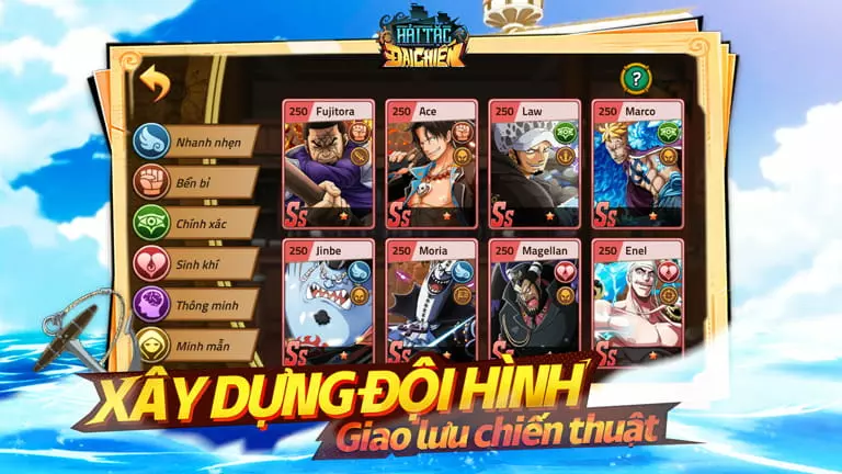 Ảnh 3 của Tải Hack Huyền Thoại Hải Tặc Mod APK (Bất Tử, Sát Thương Cao) v1.0.5 Ảnh huyen thoai hai tac mod 2