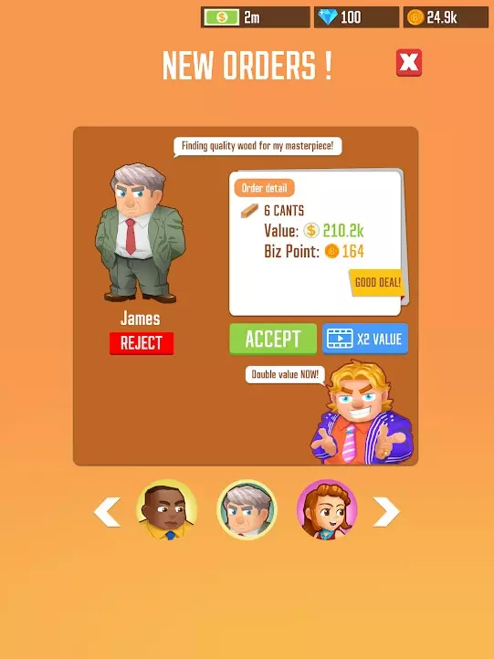 Ảnh 5 của Tải game Idle Forest Lumber Inc Mod APK 1.4.6 (Vô Hạn Tiền) Tầm nhìn toàn cảnh nhà máy gỗ trong Idle Forest Lumber Inc Mod