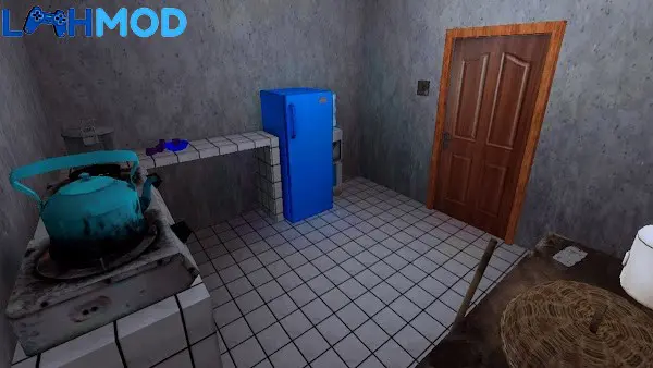 Ảnh 4 của Tải Inner eye APK 0.0.6 cho Android iOS Giao diện menu Inner Eye với cảnh ngôi nhà ma ám