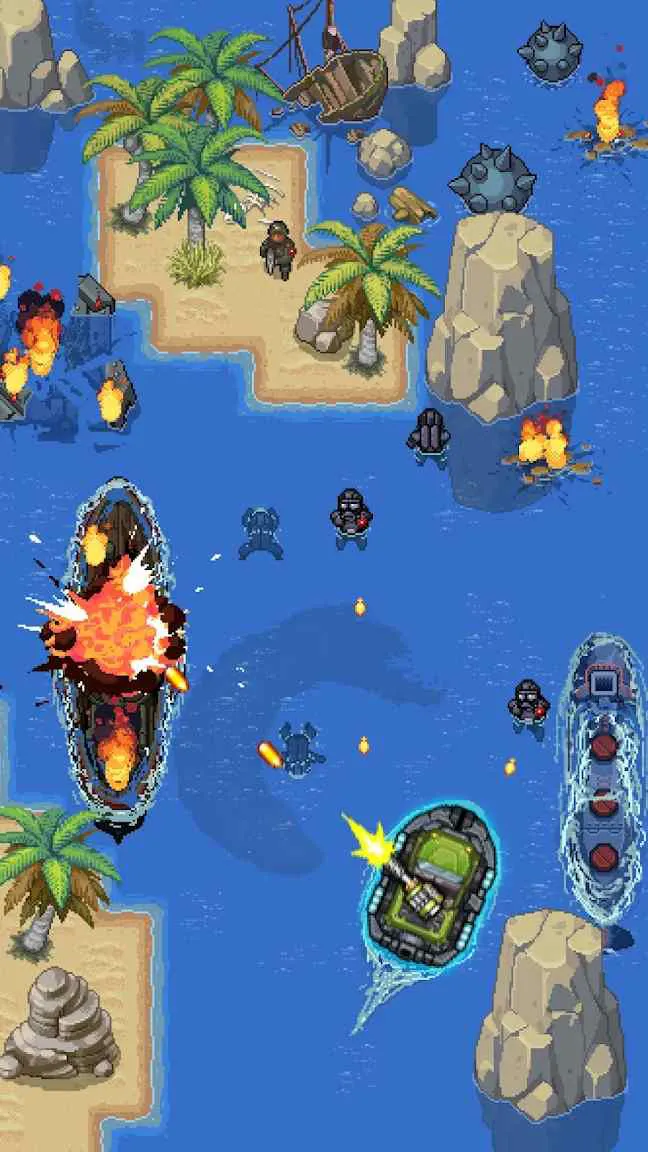 Ảnh 3 của Tải game Jackal Squad Mod APK v0.0.1517 (Menu, Vô hạn tiền) Tai Jackal Squad Arcade Shooting Mod