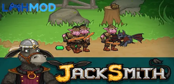 Ảnh 2 của Tải Hack JackSmith APK (Full tiền) V1.1.0 Cho Android Cảnh quan thế giới JackSmith với các nhân vật đang di chuyển