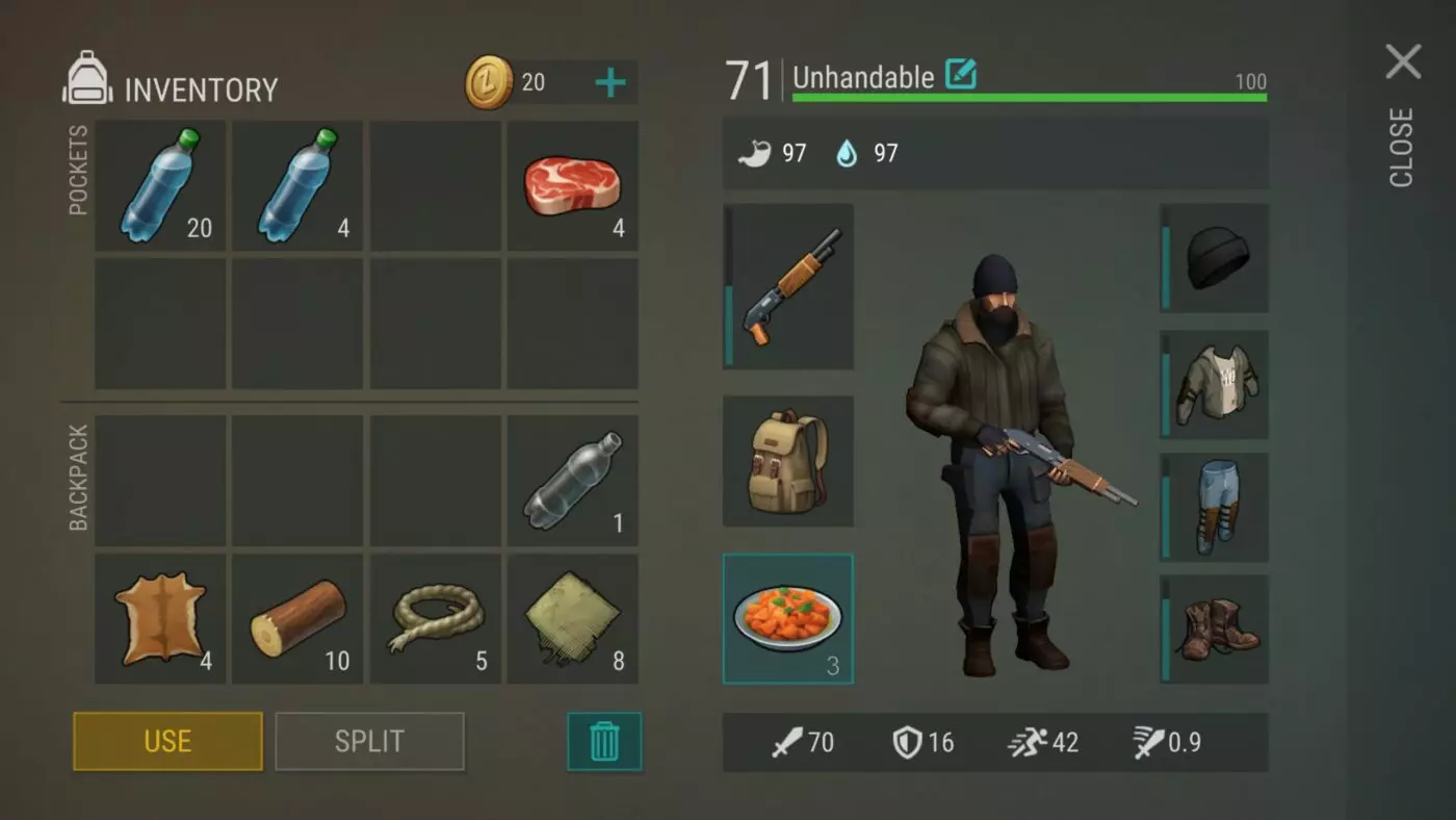 Ảnh 2 của Tải Last Day on Earth Survival Mod APK v1.28.0 (Menu, Bất Tử) Người chơi đang chế tạo vũ khí trong Last Day on Earth Survival