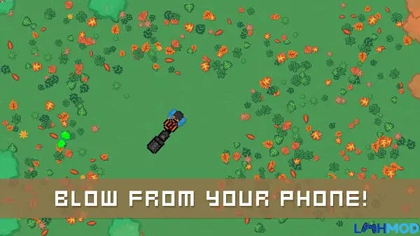 Ảnh 2 của Leaf Blower Revolution Idle Mod Apk 2.16.3 (Mod tiền) Thao tác điều khiển máy thổi lá trong Leaf Blower Revolution Idle