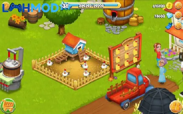 Ảnh 4 của Tải trò chơi Let’s Farm APK 8.29.0 cho Android iOS Tổng quan một khu nông trại được bố trí hài hòa và đẹp mắt
