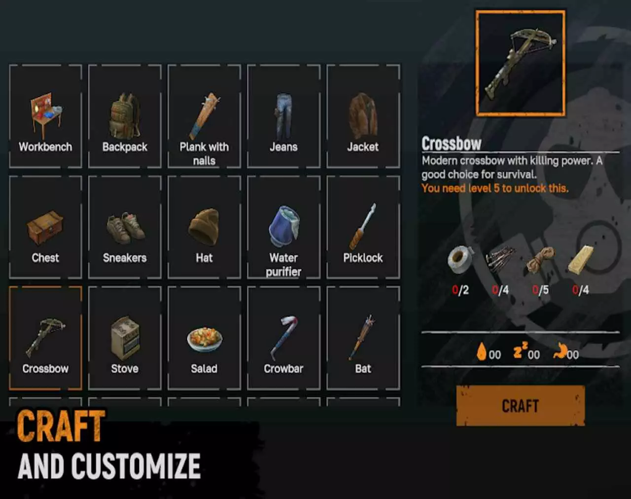 Ảnh 2 của Let’s Survive MOD – Sinh tồn trong khải huyền 1.6.2 (miễn phí chế tạo) Nhân vật đối mặt với zombie trong một cảnh hành động