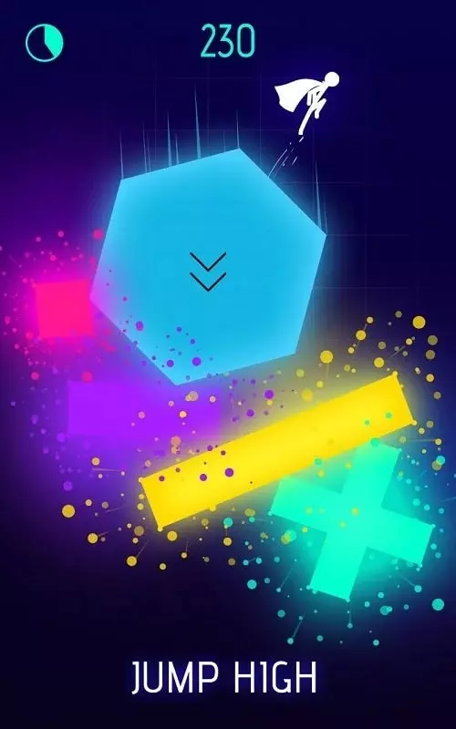 Ảnh 3 của Tải game Light it Up Mod APK V1.9.4.2 (Vô hạn Boosters) Giao diện trò chơi Light it Up Mod trên Android: Nhân vật người que đang nhảy