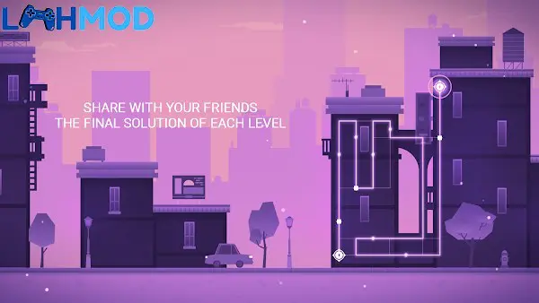 Ảnh 3 của Linea MOD APK 1.2.1 (Mở Khóa Level) cho Android iOS Khám phá các nhân vật trong Linea