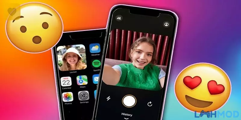 Ảnh 5 của Tải Locket Gold Apk (MOD Mở Khóa) v1.209.3 Bạn có thể bày tỏ cảm xúc hay bình luận với Locket Gold