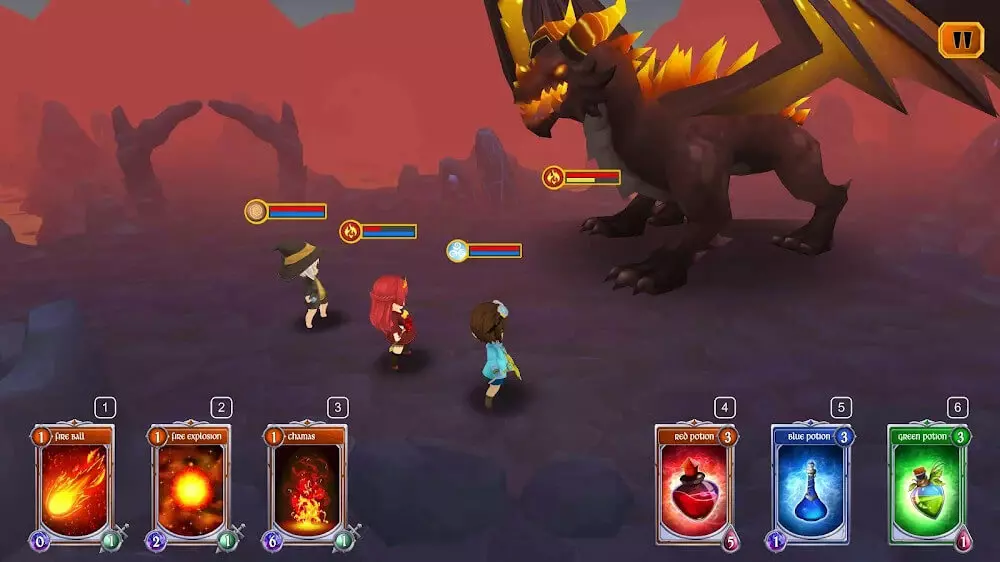 Ảnh 5 của Tải game Mathmages Mod APK 2.6.37 (Vô hạn tiền) Trận chiến đầy màu sắc trong game Mathmages Mod