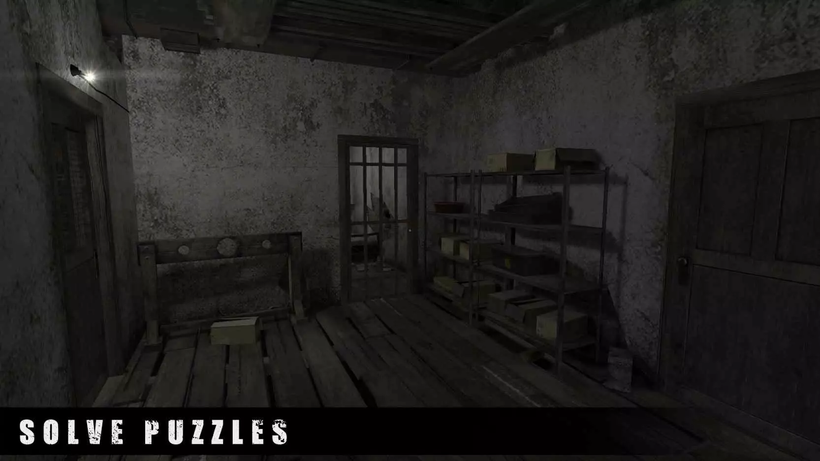 Ảnh 5 của Tải game METEL HORROR ESCAPE Mod APK V1.05 (Mở khóa mặt nạ) Giao diện game Metel Horror Escape với các tùy chọn điều khiển