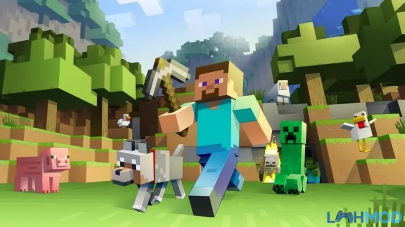 Ảnh 1 của Tải Game Minecraft 1.20.40 APK Tiếng Việt Cho Android Cùng khám phá thế giới kỳ diệu trong Minecraft 1.20.40